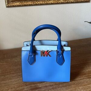 LIKE NEW Michael Kors Vibrant Blue Mini Bag